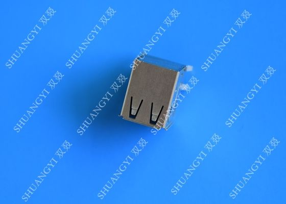 Κίνα Πόδι 4 ΕΜΒΥΘΙΣΗΣ διπλό USB καρφιτσών AF χρεώνοντας θηλυκό συνδετήρων τύπων για το PCB προμηθευτής