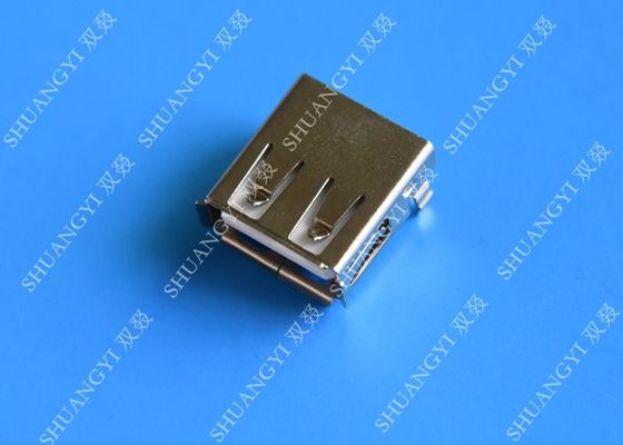 Κίνα Μίνι συνδετήρας χρέωσης τύπων USB SMD AF, συνδετήρας 4 καρφιτσών USB USB 2,0 προμηθευτής