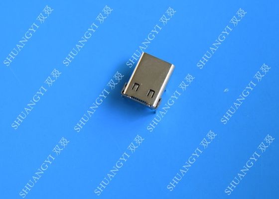 Κίνα Θηλυκό USB 3,1 ΕΜΒΎΘΙΣΗ 24 συνδετήρων SMT τύπων Γ USB καρφίτσα για το τηλέφωνο κυττάρων προμηθευτής