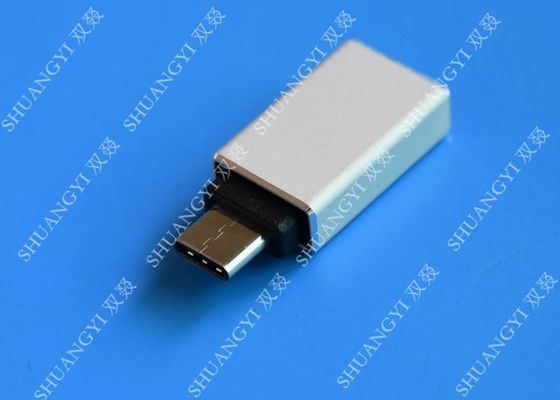 Κίνα Αρσενικό τύπων Γ σε USB 3,0 ένα θηλυκό λευκό μικροϋπολογιστών USB της Apple με το νικέλινο συνδετήρα προμηθευτής
