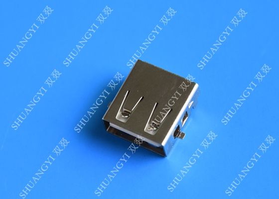Κίνα ΕΜΒΥΘΙΣΗ υποδοχή του Jack 180 βαθμού 4 συνδετήρας χρέωσης καρφιτσών USB, 15mm USB 2,0 θηλυκός τύπος ένας συνδετήρας προμηθευτής
